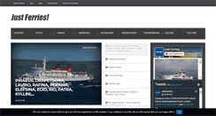 Desktop Screenshot of justferries.de