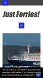 Mobile Screenshot of justferries.de